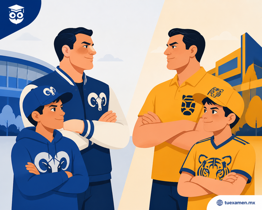 'Rivalidad' familiar: papá de Borregos e hijo de Tigres