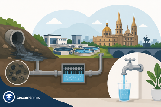 ¿Cómo llega el agua puerca a los grifos de Guadalajara? Porque allí está la clave...