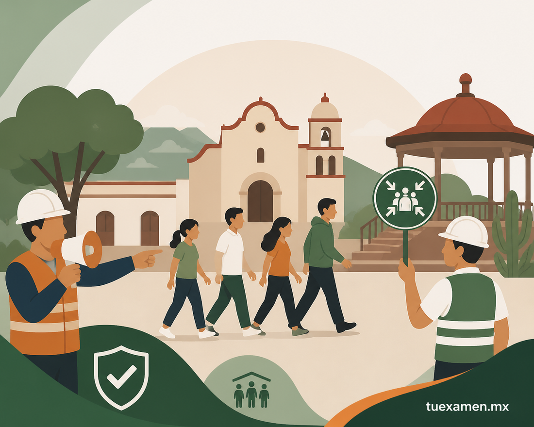 Refuerza Xoxocotlán su cultura de prevención con Simulacro Nacional 2026