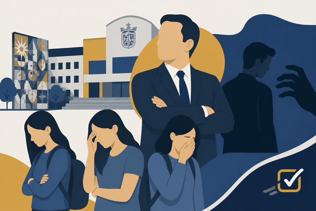 Vocacional UdeG : estudiantes acusan al director de encubrir acosadores
