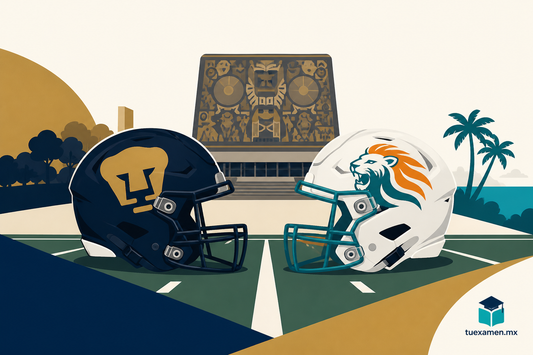 Pumas CU busca reafirmar el liderato de la ONEFA frente a Leones Anáhuac Cancún