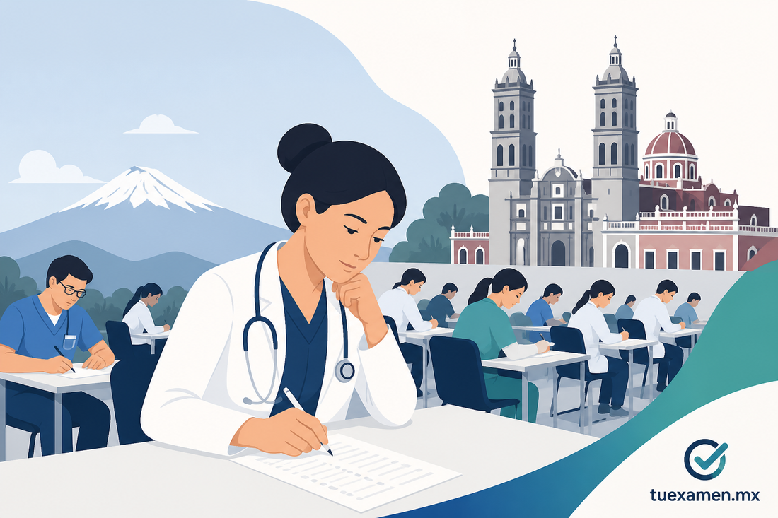 Puebla recibe a 8 mil 348 aspirantes al ENARM 2026