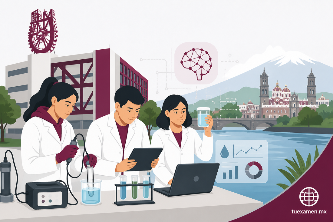 Estudiantes del IPN prueban en Puebla sistema con IA para evaluar la calidad del agua
