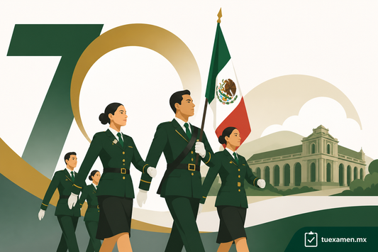 Contingente de la UAEMéx cumplió 70 años de tradición cívica