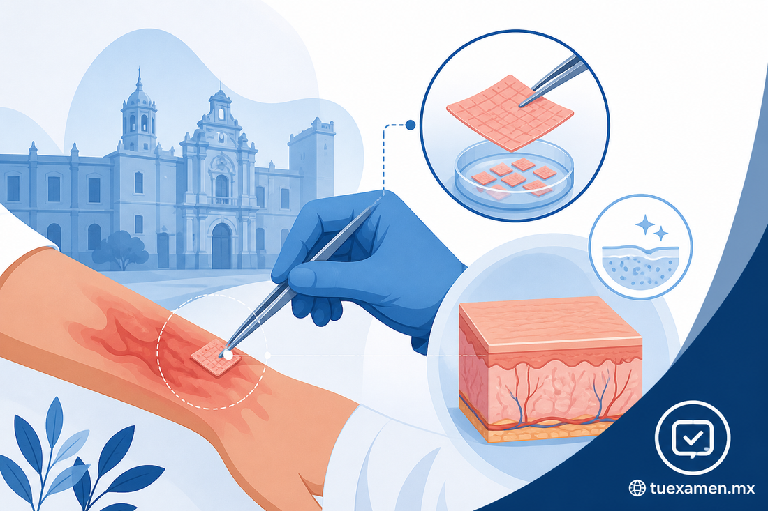 Desarrolla UASLP sistema de microinjertos para favorecer regeneración heridas por quemaduras