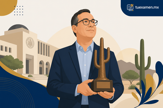 Académico de la Universidad de Sonora recibe Reconocimiento Sahuaro por Trayectoria Educativa