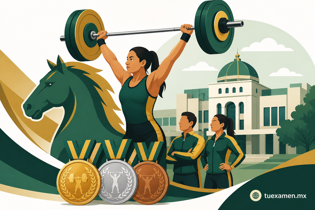 Destaca la UAEMéx con múltiples medallas en la Copa Potros 2026 de Halterofilia
