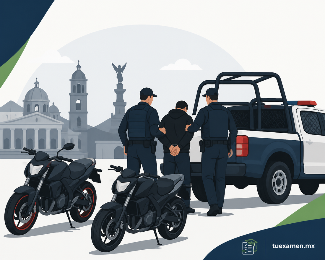 Desarticulan presunta banda de “motoratones” en Toluca - El Monitor del Estado de México