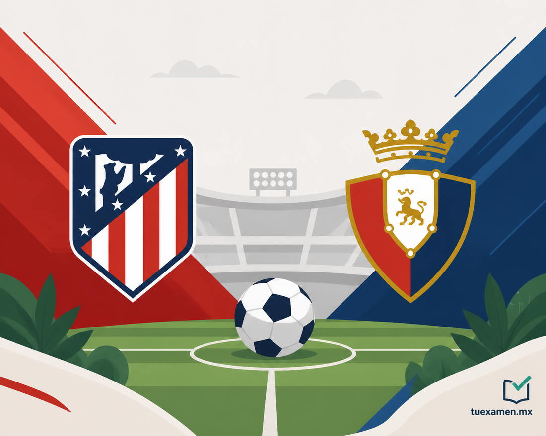 Atlético vs. Osasuna (16 de Sep., 2026) Resultados en Vivo