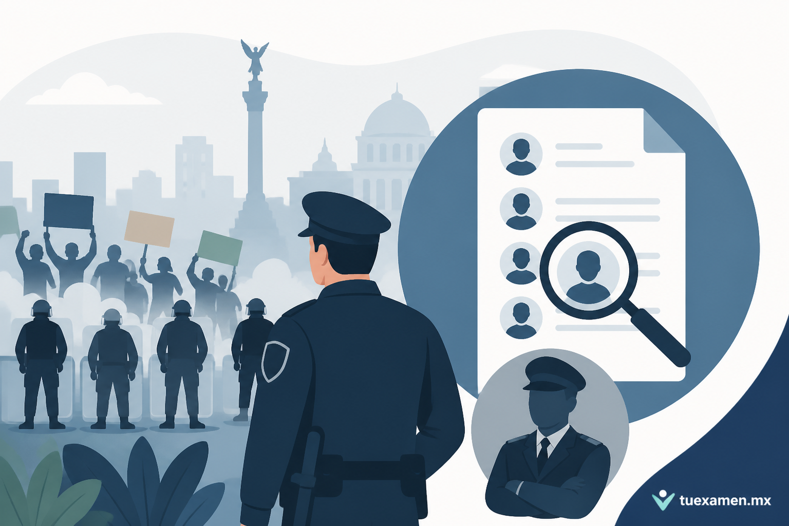 Indagan a 17 policías por represión en protesta; no hay mandos cesados ...