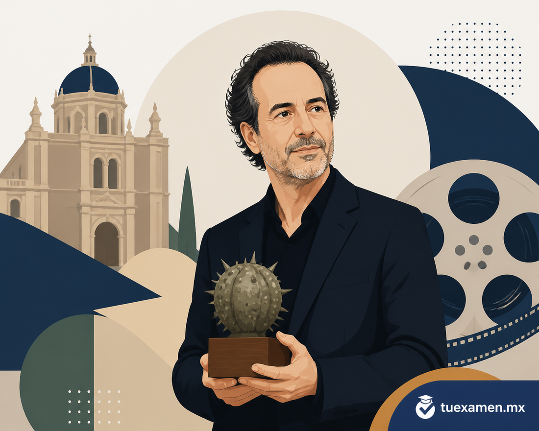 Daniel Giménez Cacho recibe el Premio Peyote en el Festival de Cine UASLP - El Sol de San Luis