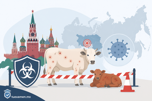 Rusia impone cuarentena cerca de Moscú por enfermedad nodular cutánea en ganado