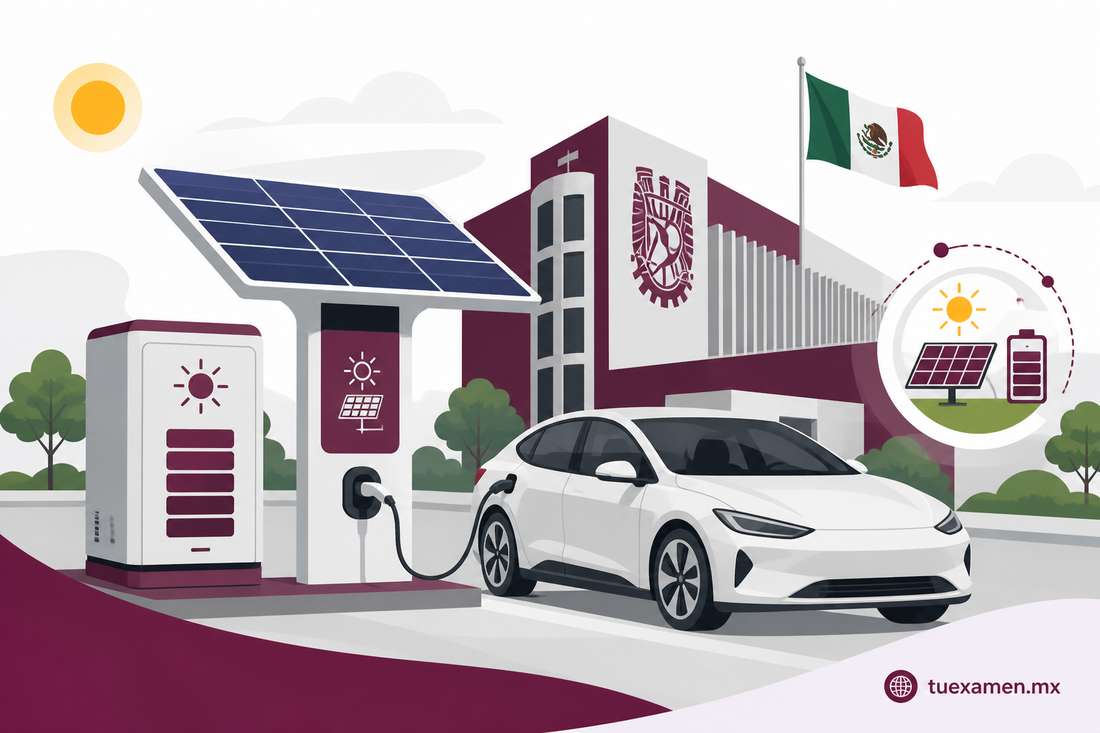 IPN desarrolla cargadores solares para autos eléctricos que almacenan energía en 34 ...