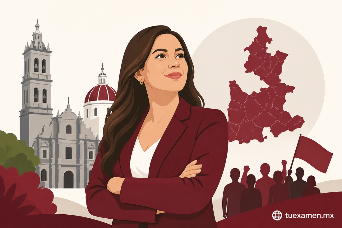 Gaby “La Bonita” Sánchez busca coordinar Morena en Puebla capital rumbo a 2027
