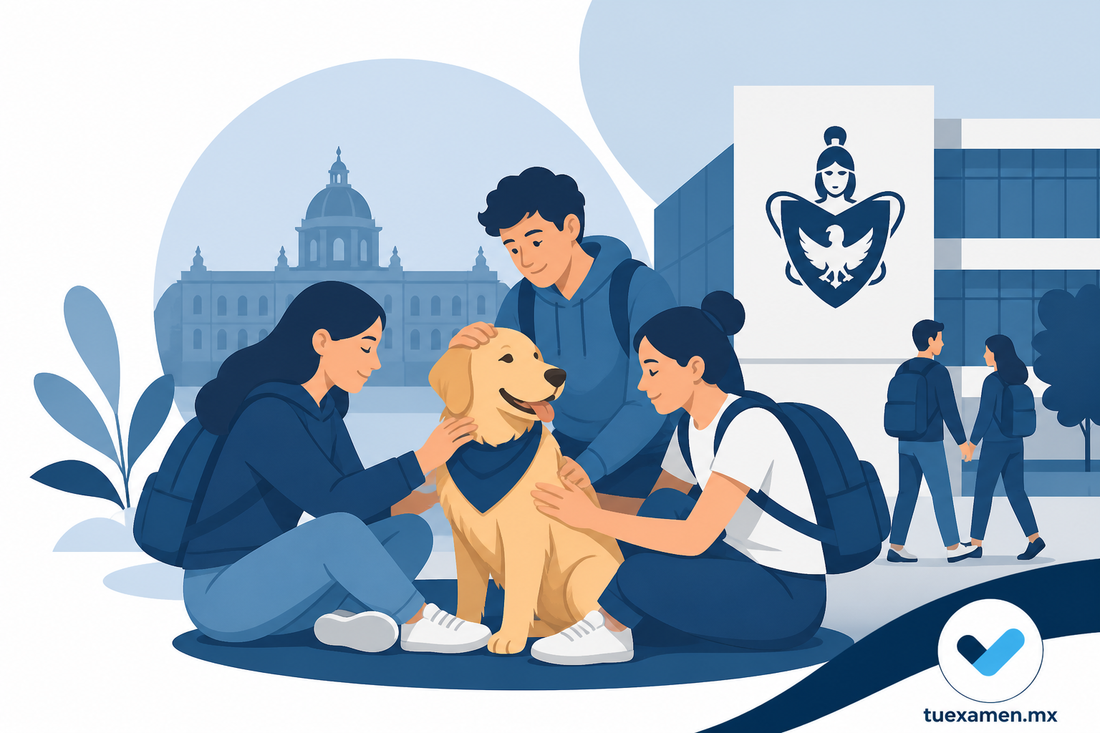 Terapias con perros fortalecen apoyo emocional a estudiantes de la BUAP