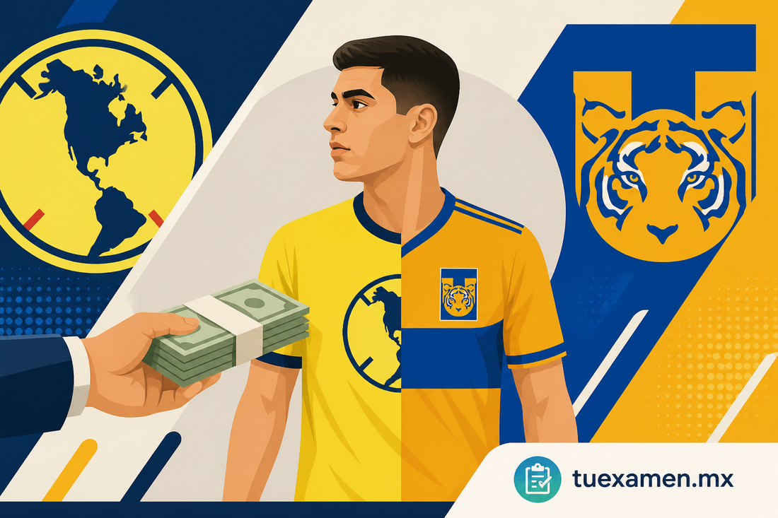 ¡A billetazos! América va por Juan Brunetta, ¿dejará ir Tigres a su figura?