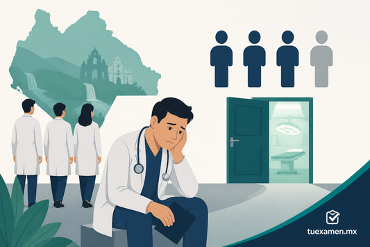 En Chiapas, 3 de cada 4 egresados de medicina se quedan sin especialidad