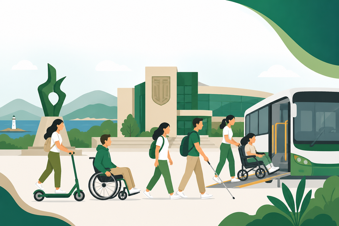 Participa Gobierno de Ensenada en la primera Feria de la Movilidad y la Inclusión de la UABC