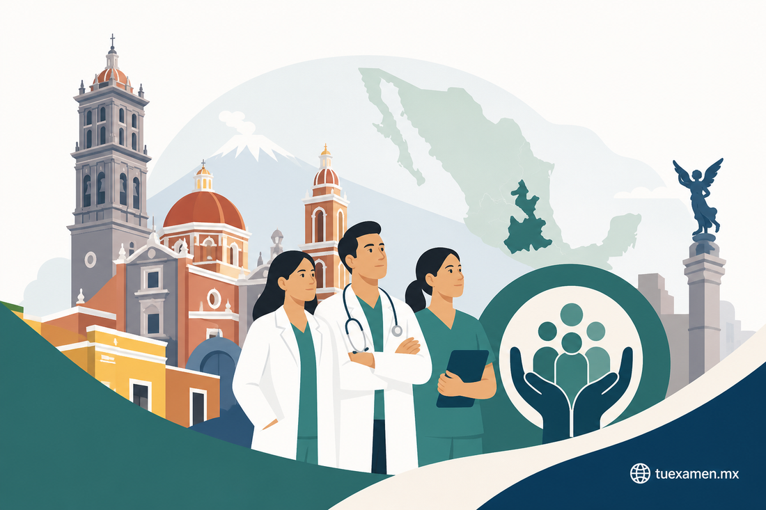 Puebla, sede de la conmemoración por 50 años del ENARM : Salud federal.