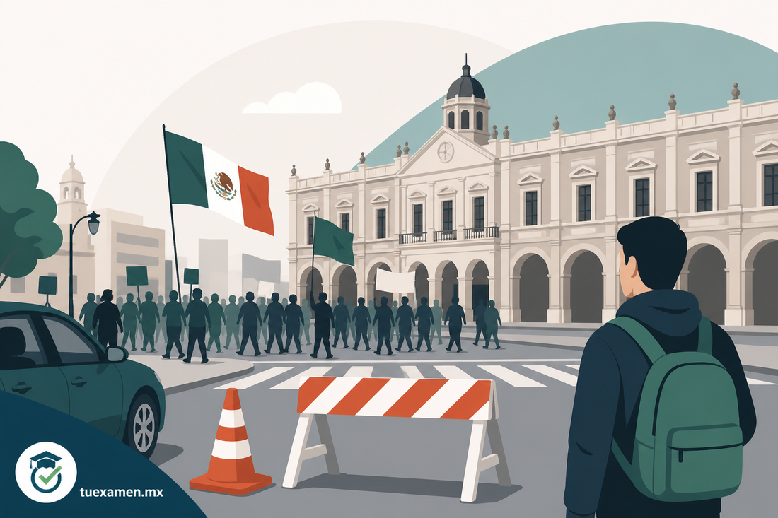 Marcha del 2 de octubre en Toluca provocará cortes viales en el Centro