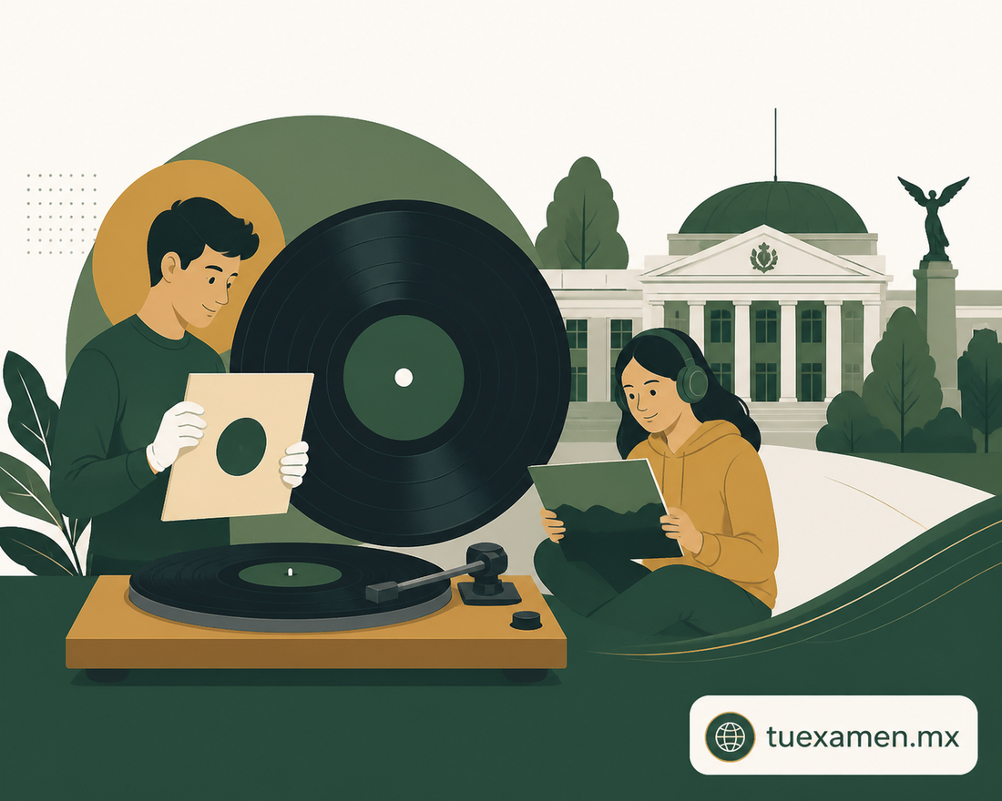 UAEMéx explica el regreso del vinilo entre coleccionistas y nuevas generaciones