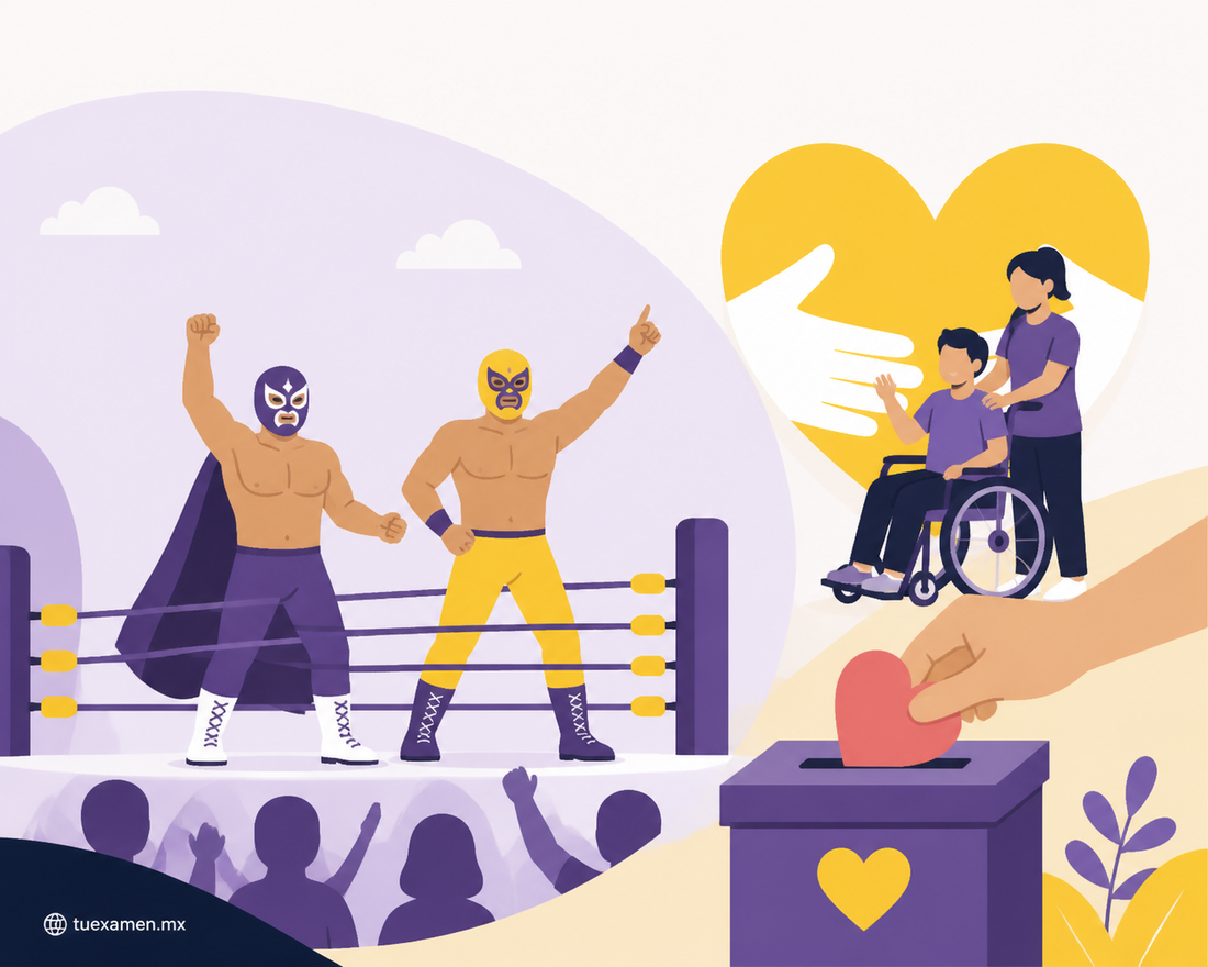 Lucha libre recauda fondos para el CRIT Occidente