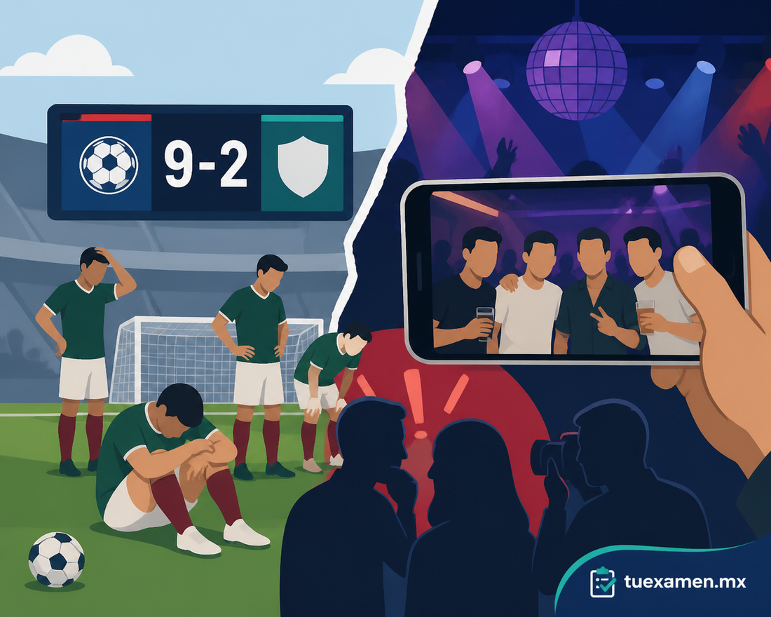La selección que perdió 9-2 y desató un escándalo por una foto de sus jugadores en una discoteca
