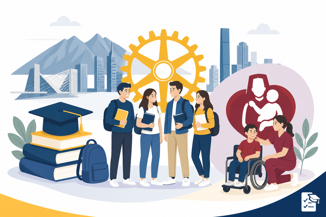 Club Rotary Monterrey Obispado dará 100 becas a universitarios y apoyará a Shriners Children's