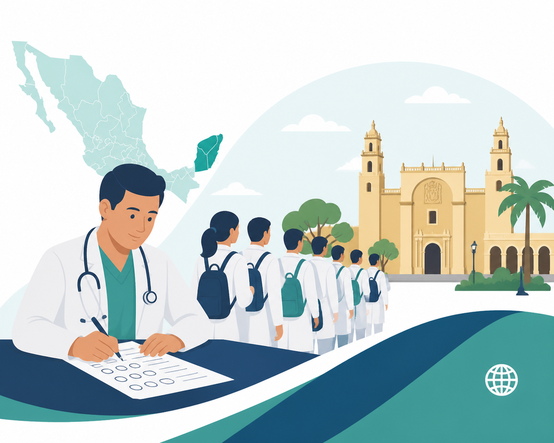 Examen Nacional para Aspirantes a Residencias: Mérida recibirá a 9 mil médicos