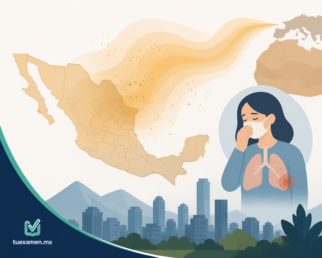 Polvo del Sahara llegó a México: cuánto tiempo durará y cuáles son los daños para la salud