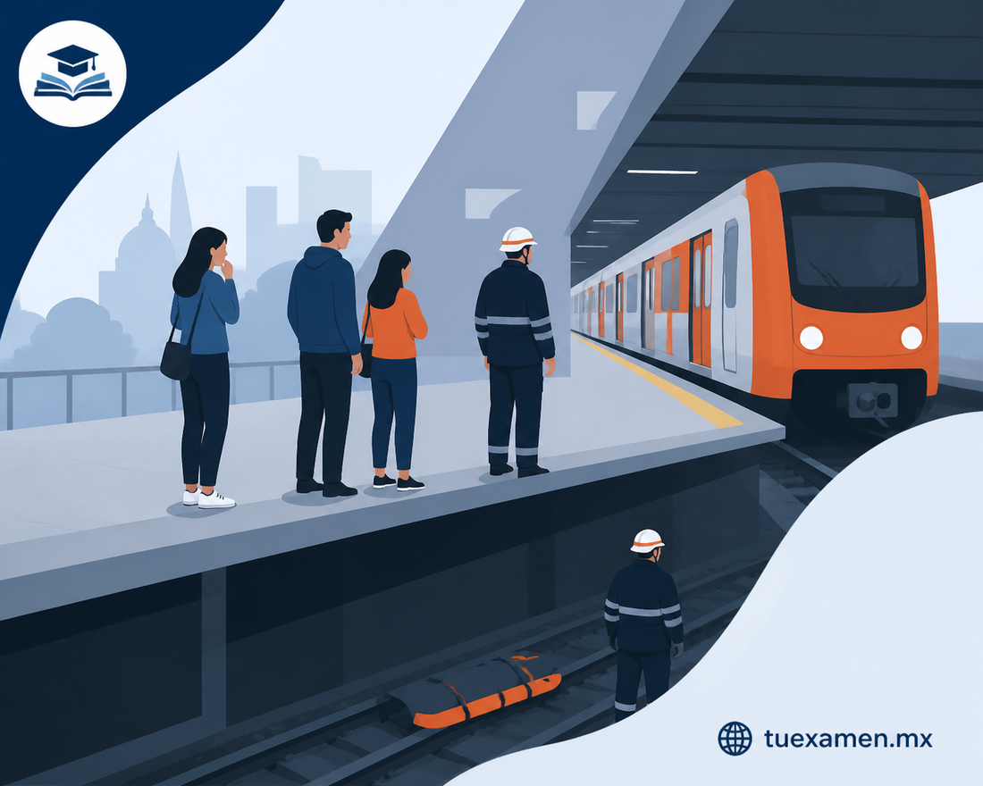 Muere joven de 22 años tras caer del Metro Universidad