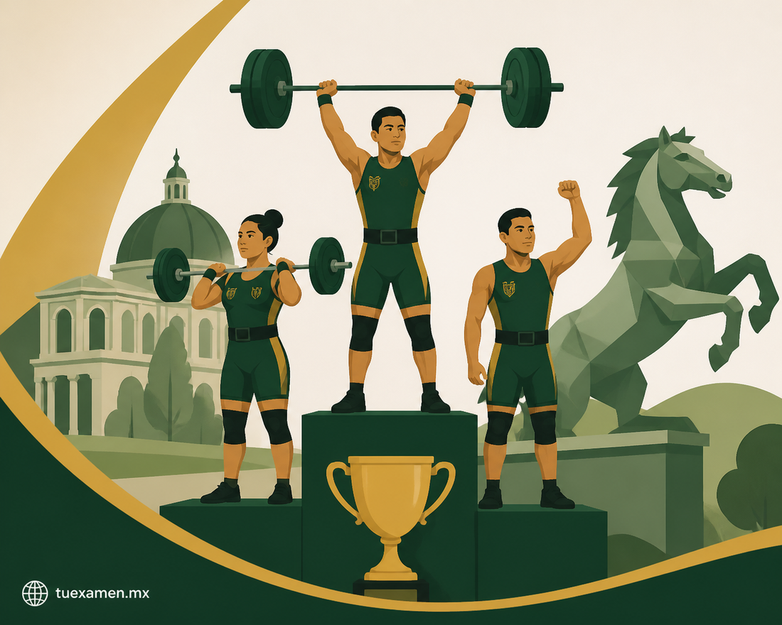Halterofilistas de la UAEMéx conquistan primeros lugares en la Copa Potros 2026