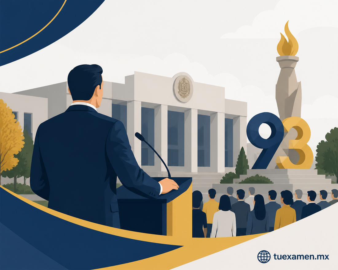 Encabeza Rector celebración por los 93 años de la UANL