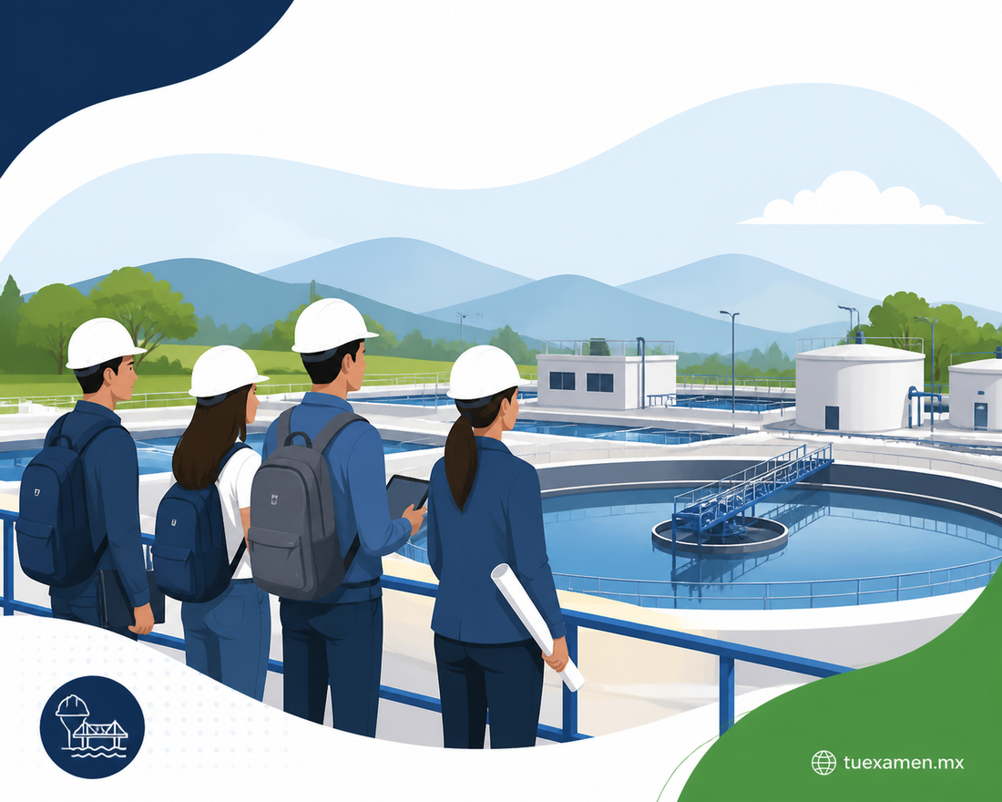 Estudiantes de Ingeniería Civil conocieron procesos de tratamiento de agua en Las Arenitas