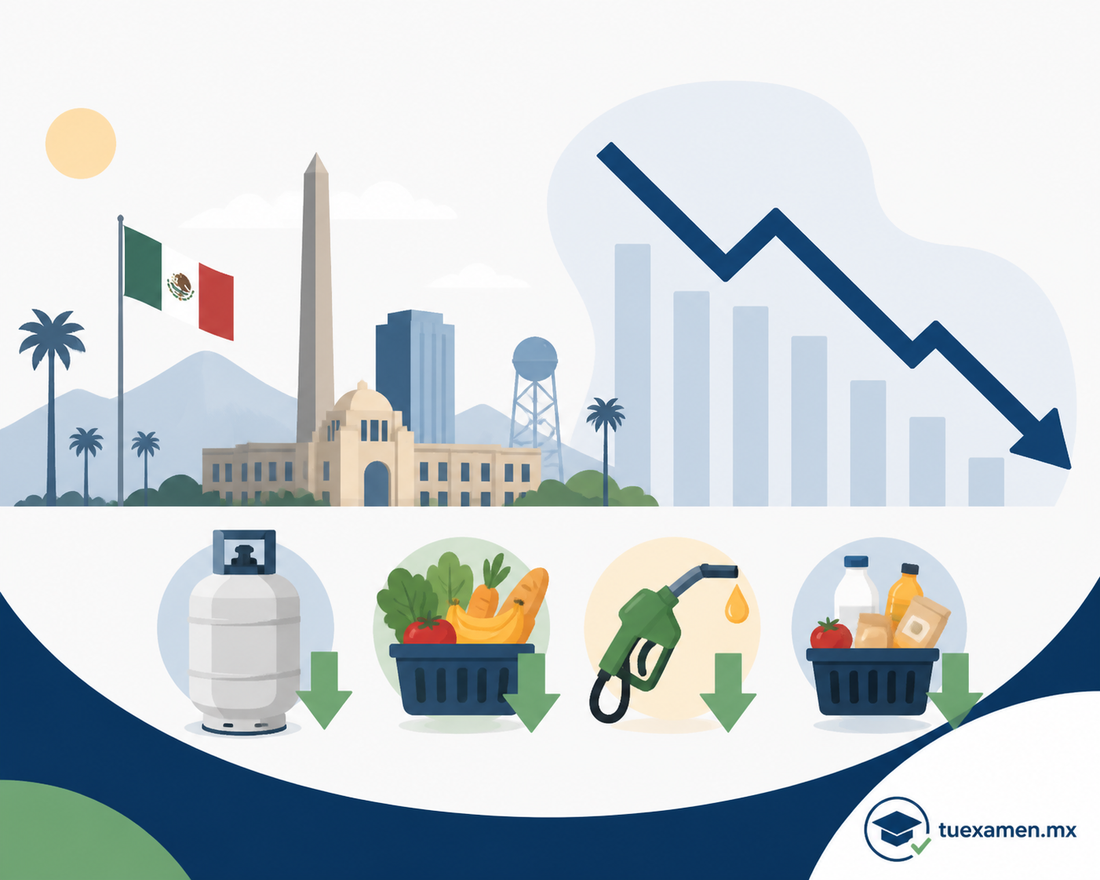 Mexicali baja nivel de inflación, Gas LP, alimentos y gasolina las reducciones