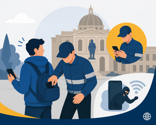 Falsos empleados internet roban celulares en UASLP