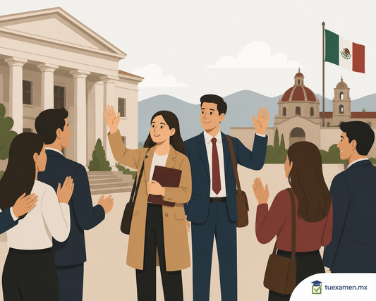 Estudiantes de Derecho Despiden a Joselyn y Juan Carlos en Otumba, Edomex