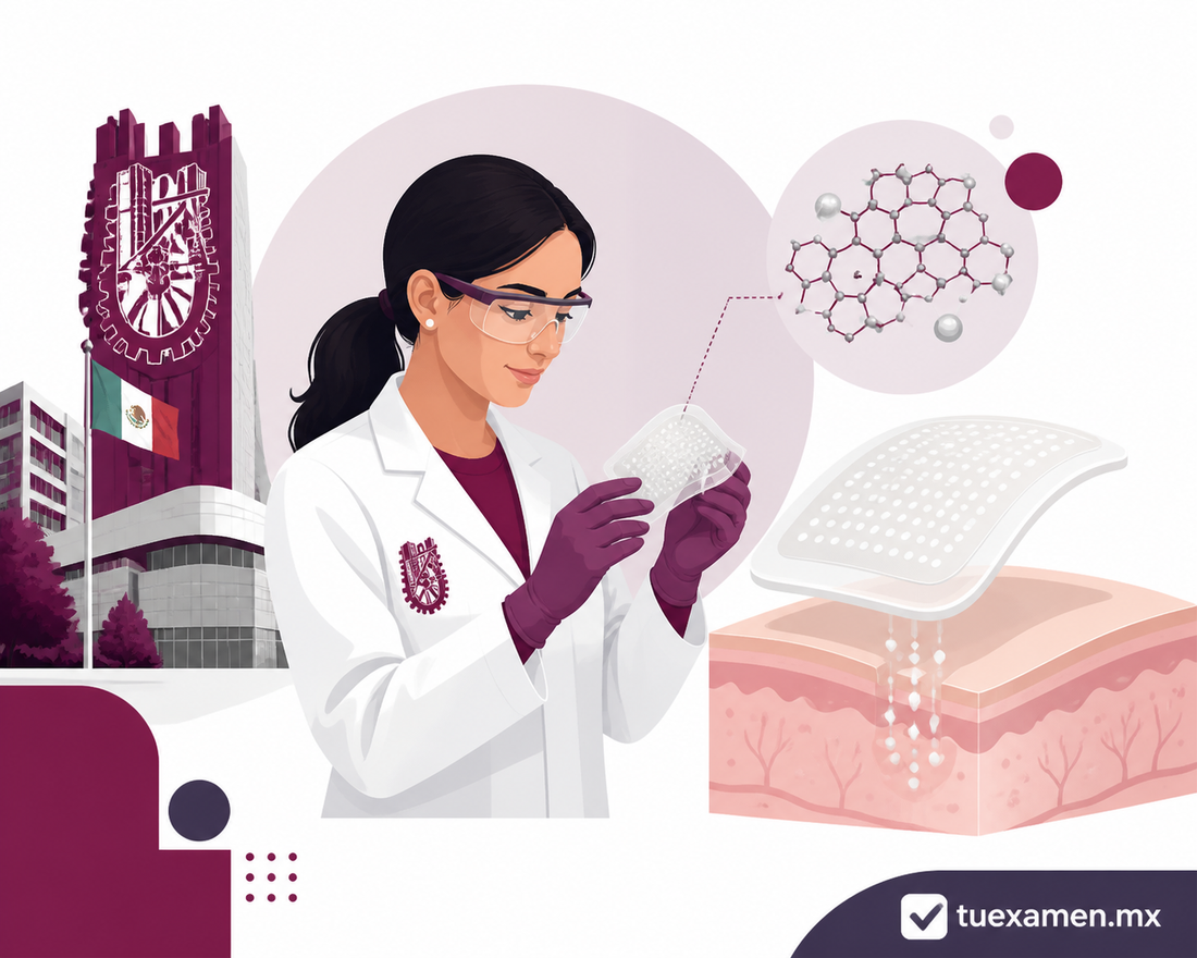 Investigadora del IPN desarrolla parches personalizados de nanocompuestos para tratar ...