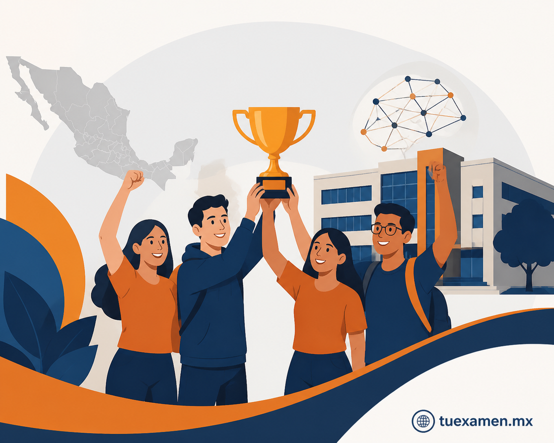 Estudiantes de la UAT ganan el primer lugar en el Maratón Nacional de Conocimientos ANFECA