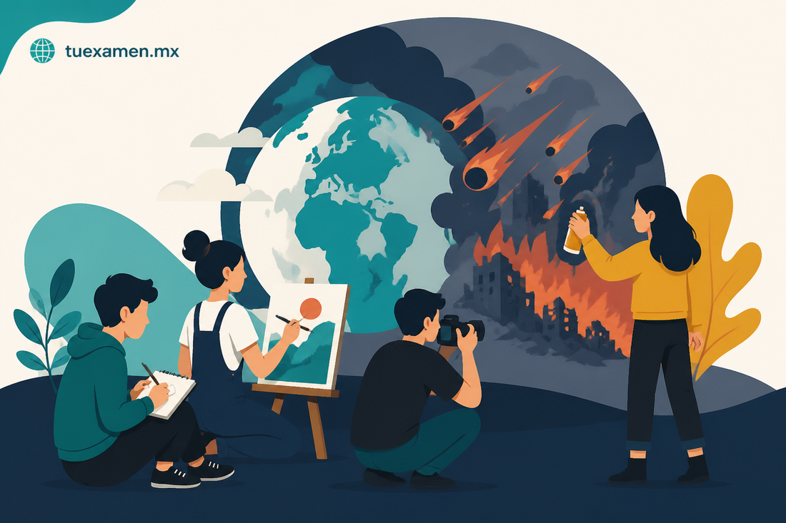 Jóvenes creadores responden al fin del mundo con arte