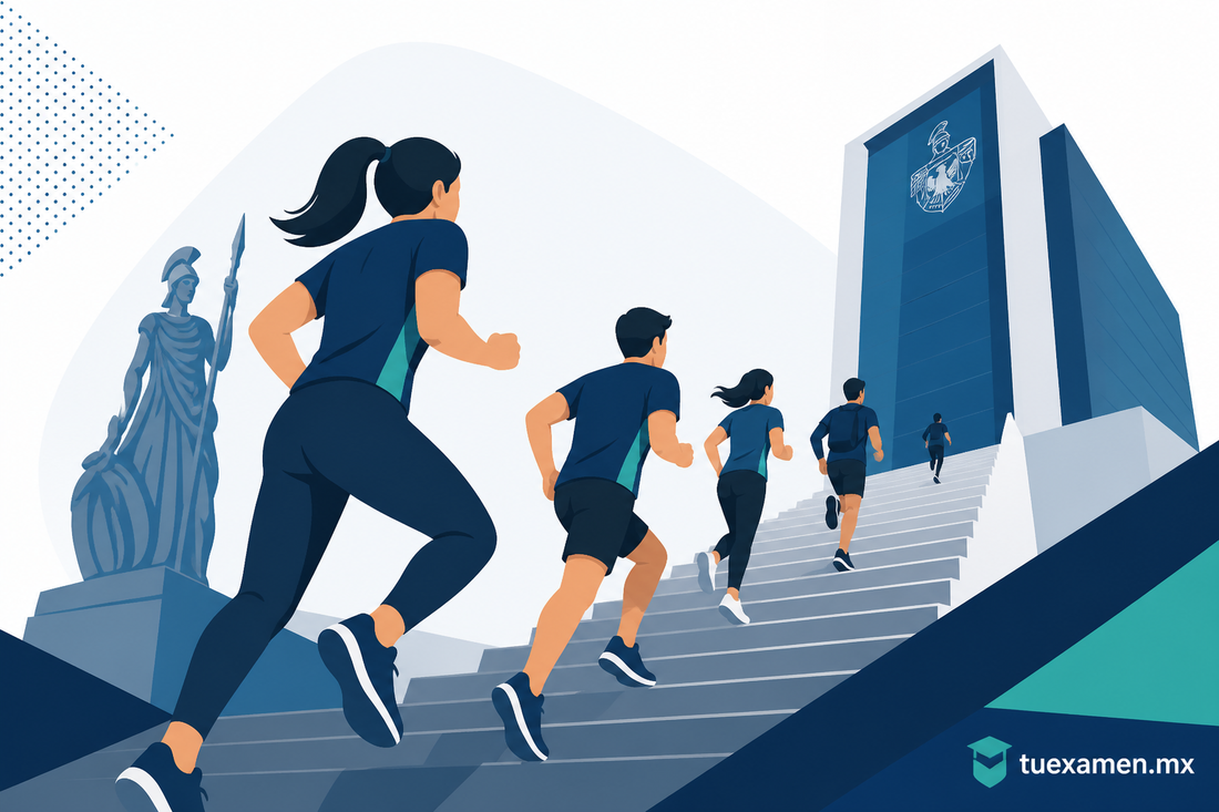 Participa la comunidad BUAP en la “Carrera vertical 2026”