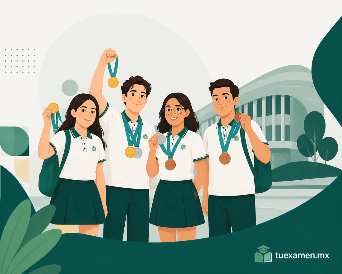 Estudiantes del Cobach ganan siete medallas en Olimpiada Regional