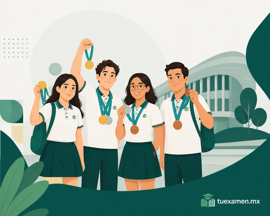 Estudiantes del Cobach ganan siete medallas en Olimpiada Regional