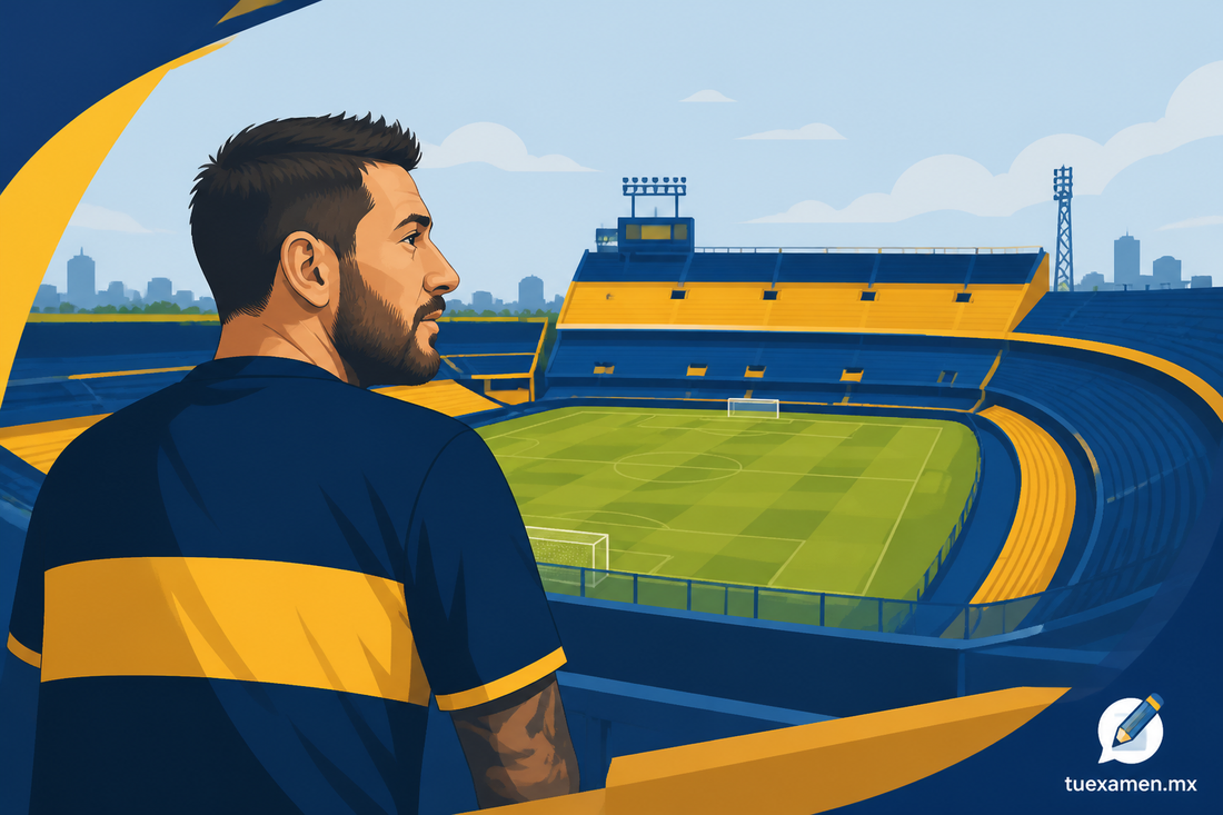'Bomboro' xeneize: André-Pierre Gignac visita la Bombonera para ver un partido de Boca Juniors