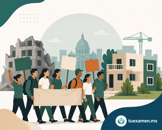 Plan emergente de vivienda: organizaciones marchan a 41 años del sismo