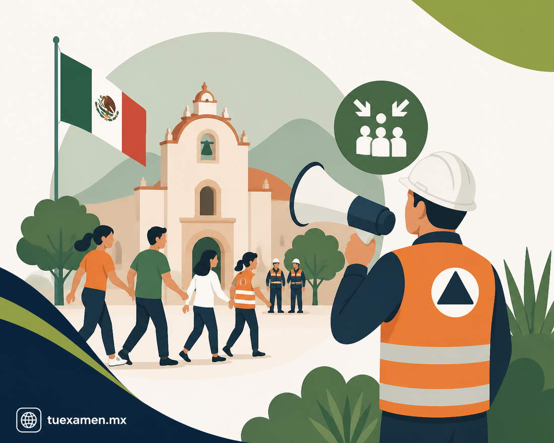 Refuerza Xoxocotlán su cultura de prevención con Simulacro Nacional 2026