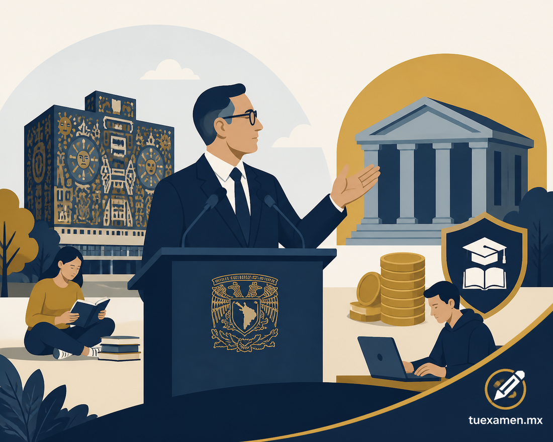Rector de la UNAM llama a garantizar financiamiento para universidades públicas