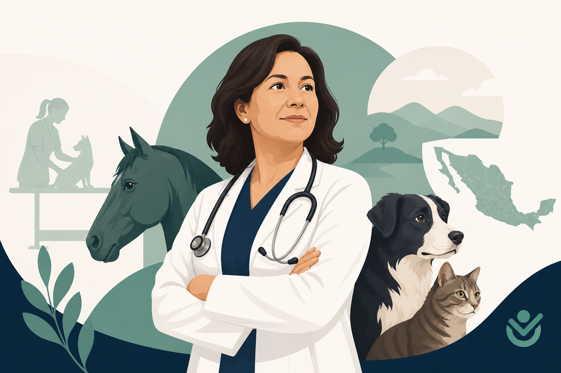 Adelfa García Contreras, cuatro décadas dedicadas a la medicina veterinaria