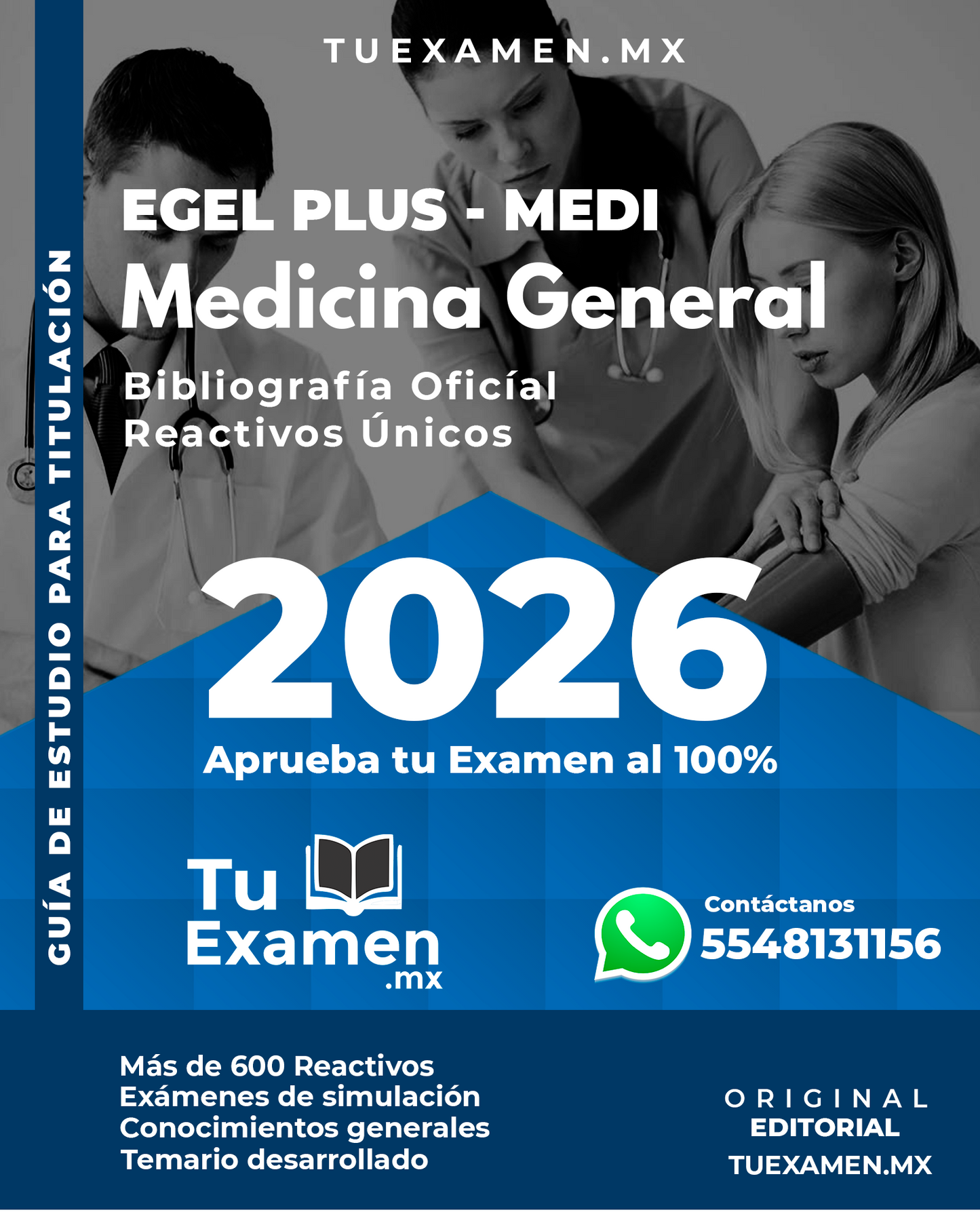 Guía Ceneval EGEL Medicina General - Titulación 2026