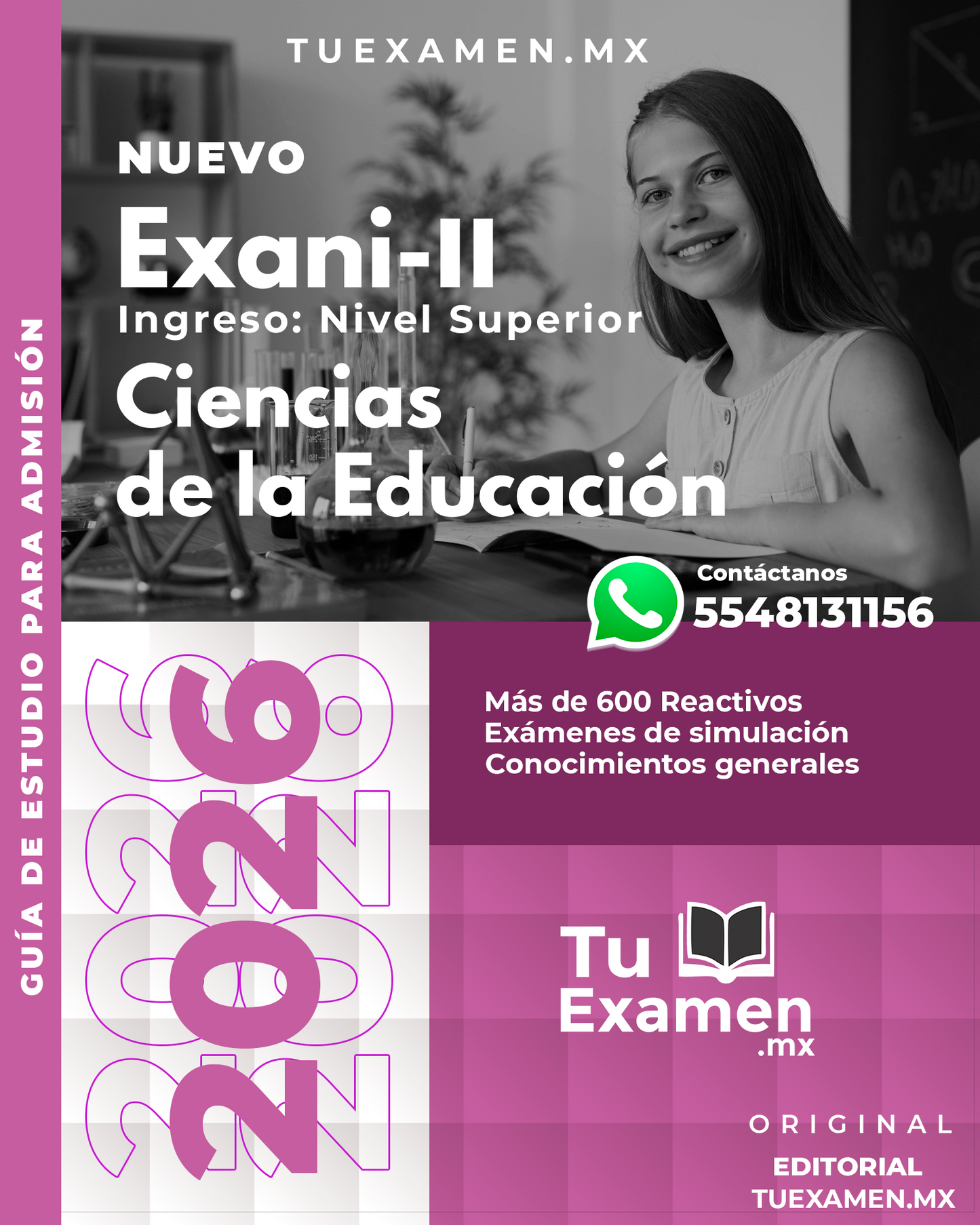 Guía Ceneval EXANI-II Módulo Ciencias de la Educación - 2026